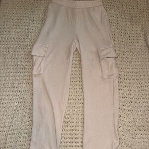 Women's Beige Cargo Pants